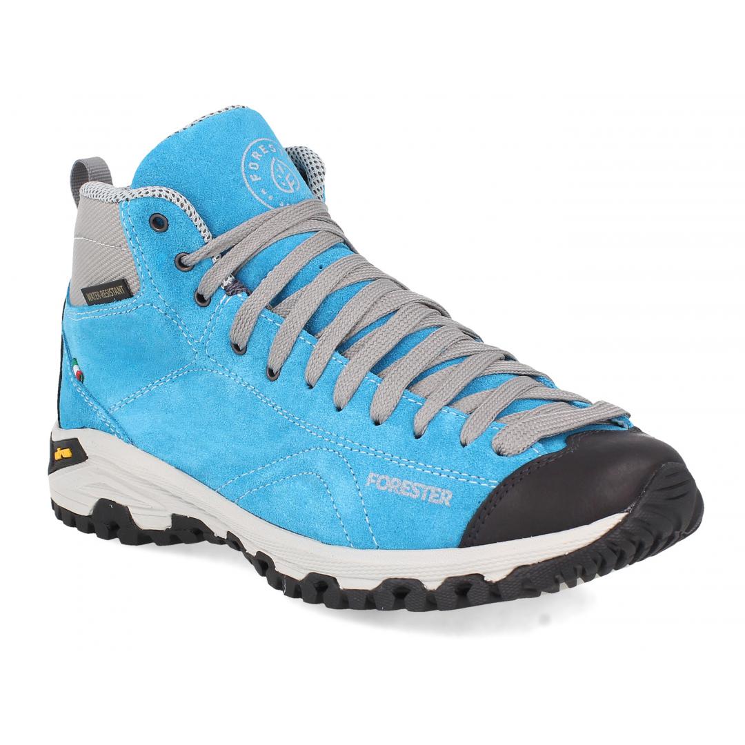 Замшеві черевики Forester Blue Vibram 247951-40 Made in Italy