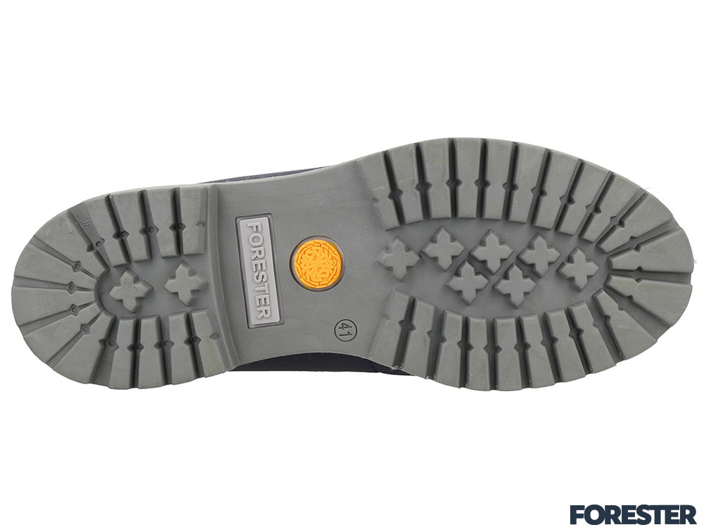 Ботинки Forester 8751-005Синий, Натуральная кожа