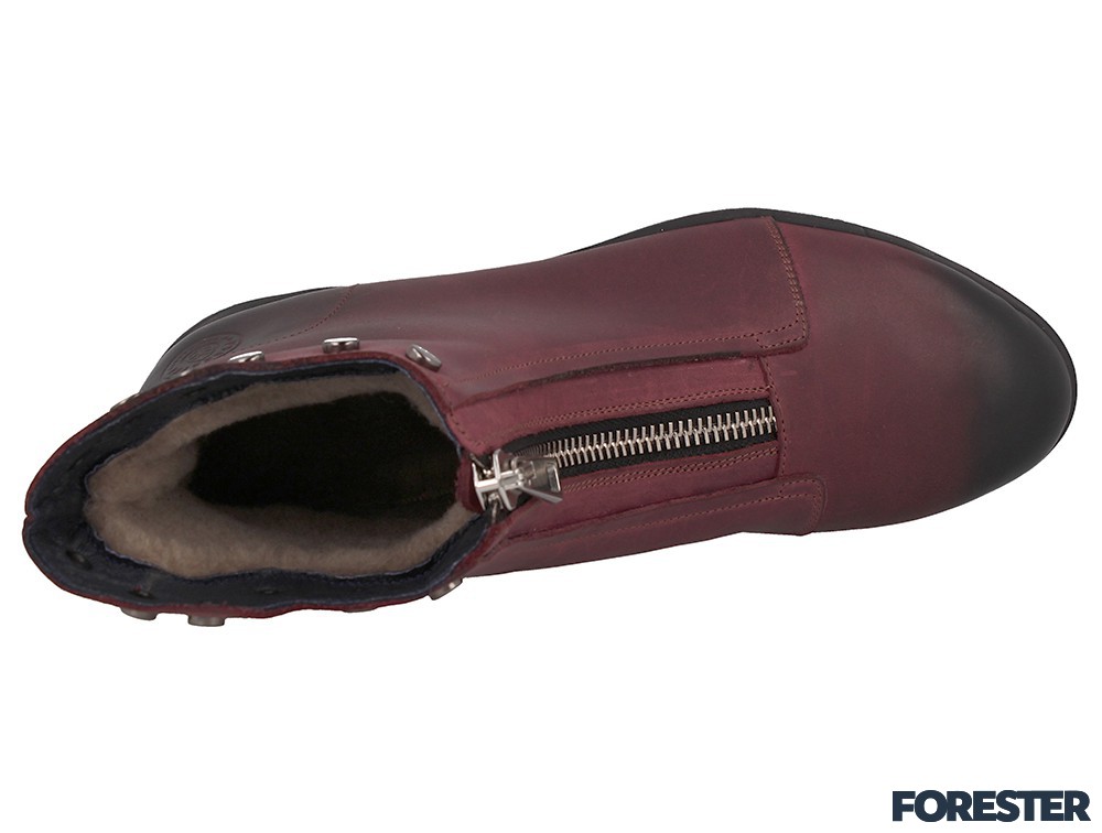 Жіночі черевички Forester 3503-48 BURGUNDY