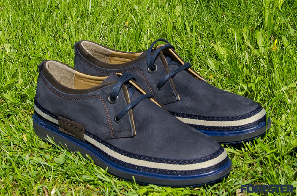 Чоловічі туфлі Forester 1171-89 (синій)