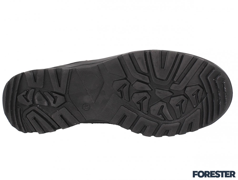 Трекінгові черевики Forester 3752-V1 унісекс (Чорний,Сірий)