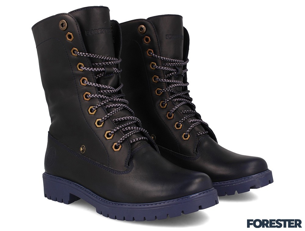 Жіночі черевики Forester Panama Navy 50919-8588