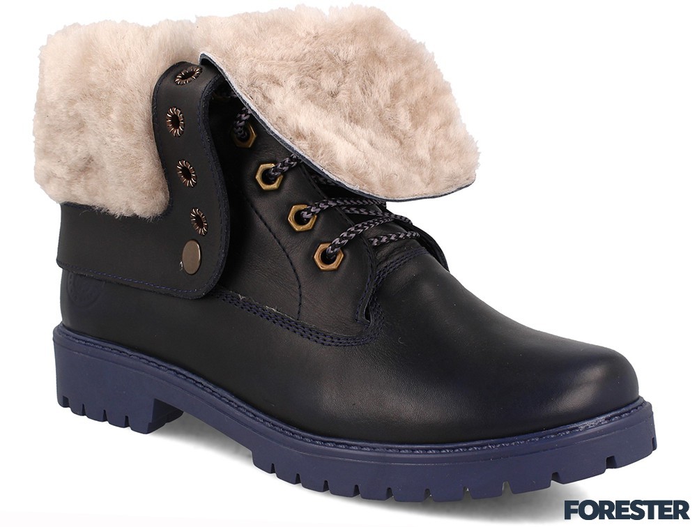 Жіночі черевики Forester Panama Navy 50919-8588