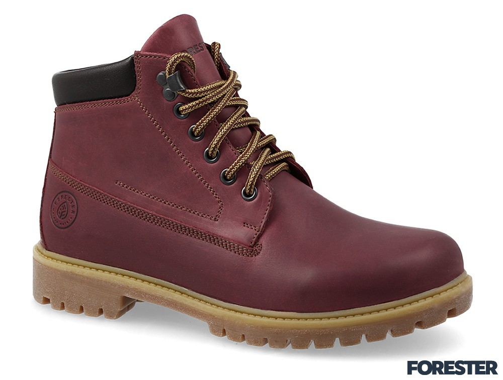 Чоловічі черевики Forester Bordeu Urb 7751-709 (бордовий)