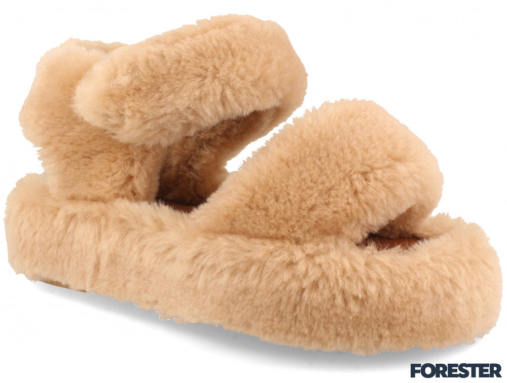Женские босоножки Forester Fur Sandals 1095-45