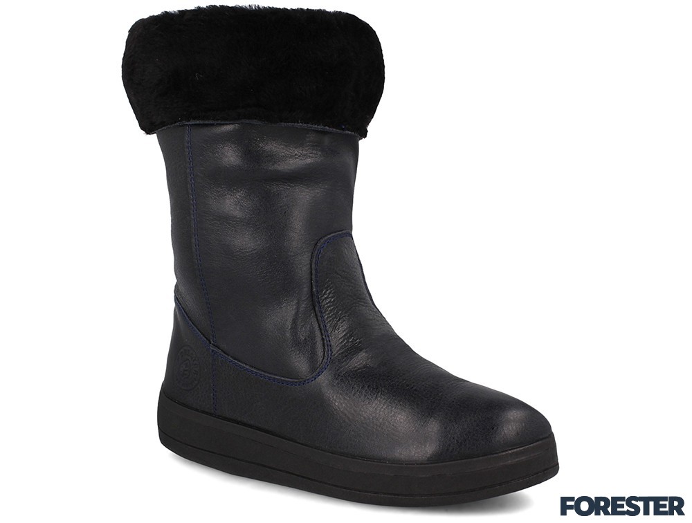 Жіночі чобітки Forester 5059-89 Темно-сині