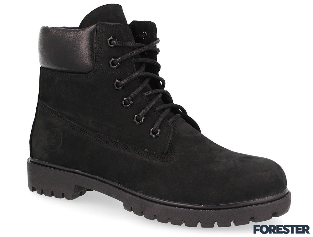Чоловічі черевики Forester Black Gamp Timber Land 7511-2722 