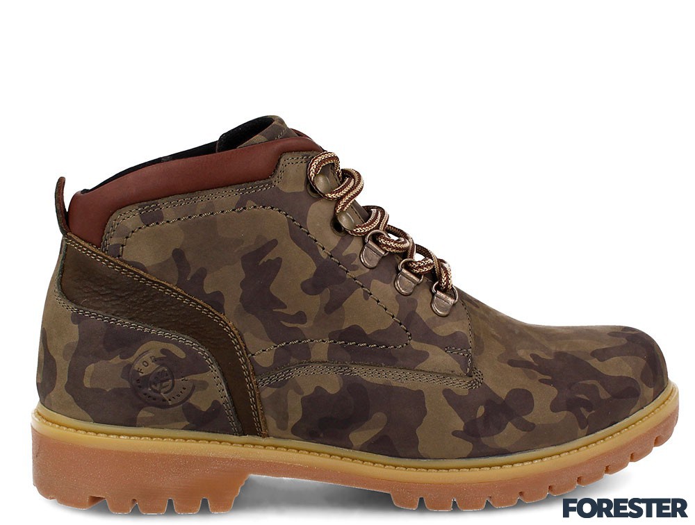 Чоловічі черевики Forester Urbanity 7755-621 Chaki Camouflage