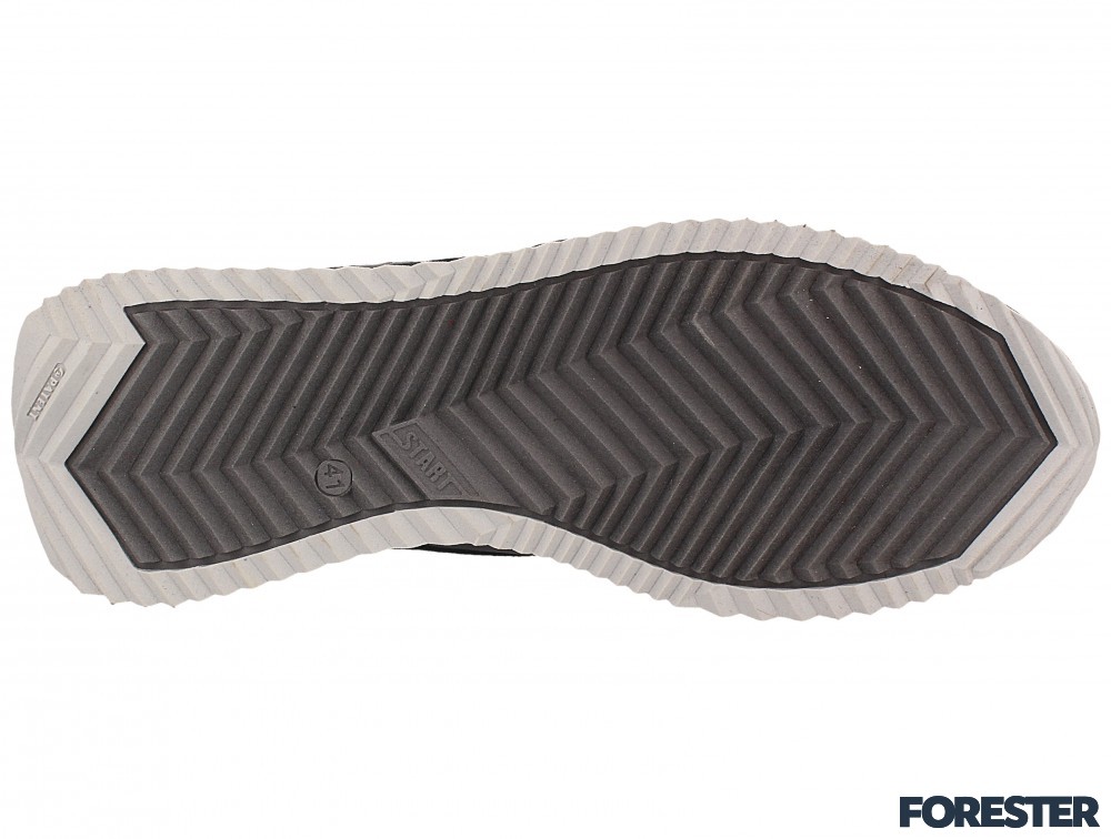 Чоловічі кросівки Forester Original Black Leather 4101-2740