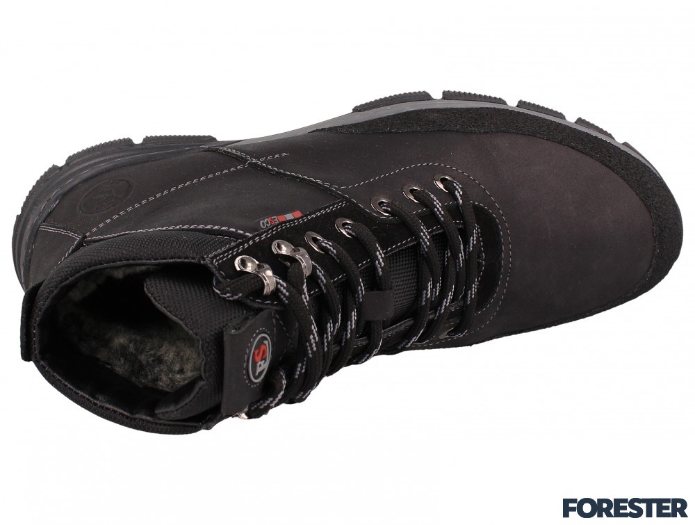 Чоловічі черевики Forester 1507-27 (чорний)