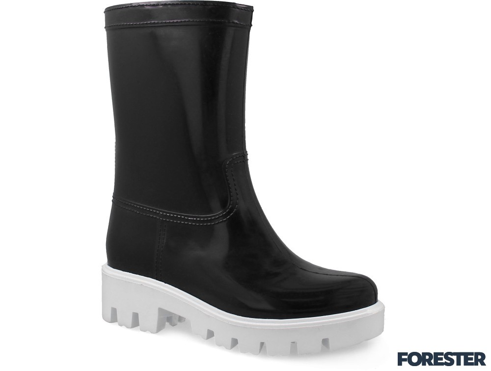 Жіночі гумові чоботи Forester Rain 326-27 (чорний)