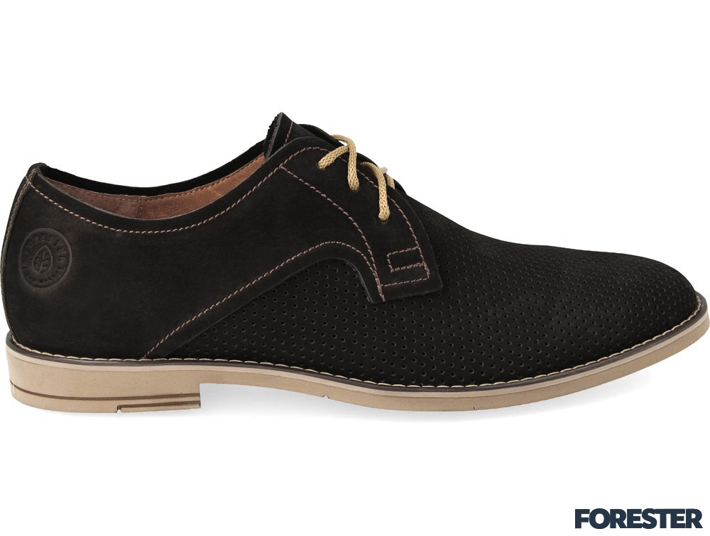 Класичні туфлі Forester 1679-702 (коричневий/чорний)