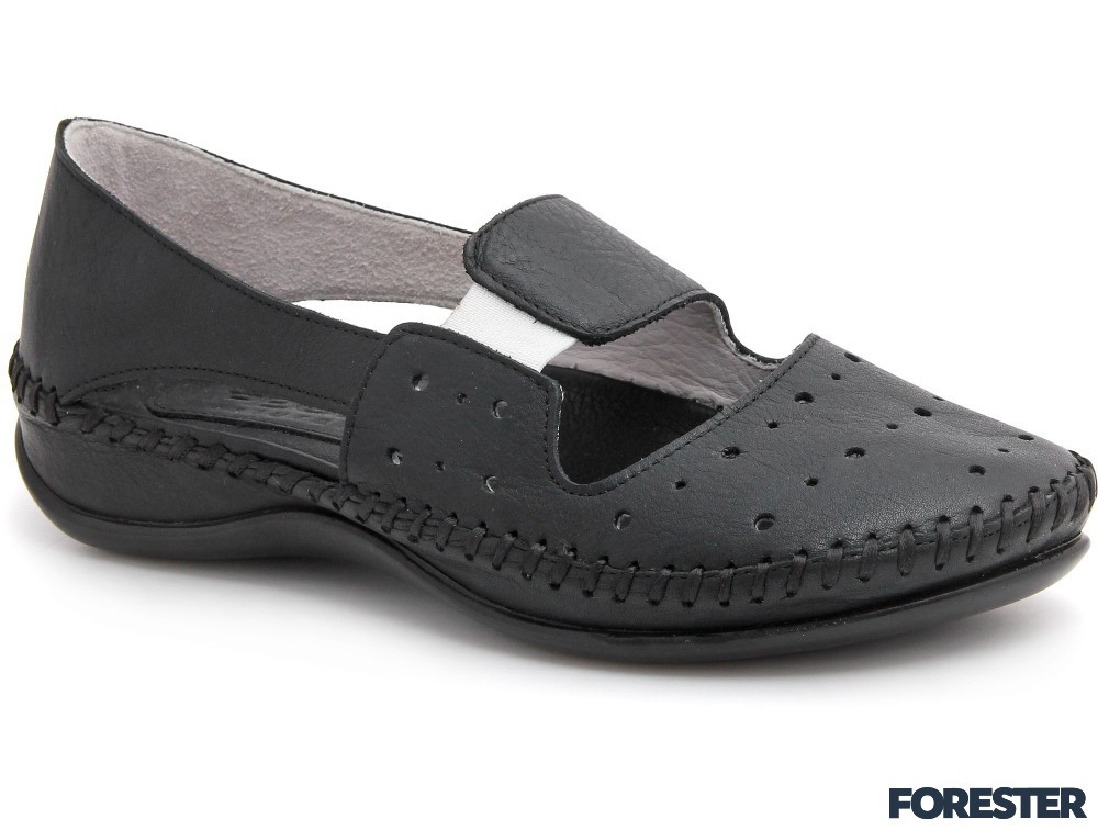 Туфлі жіночі Forester 125-108 D чорні