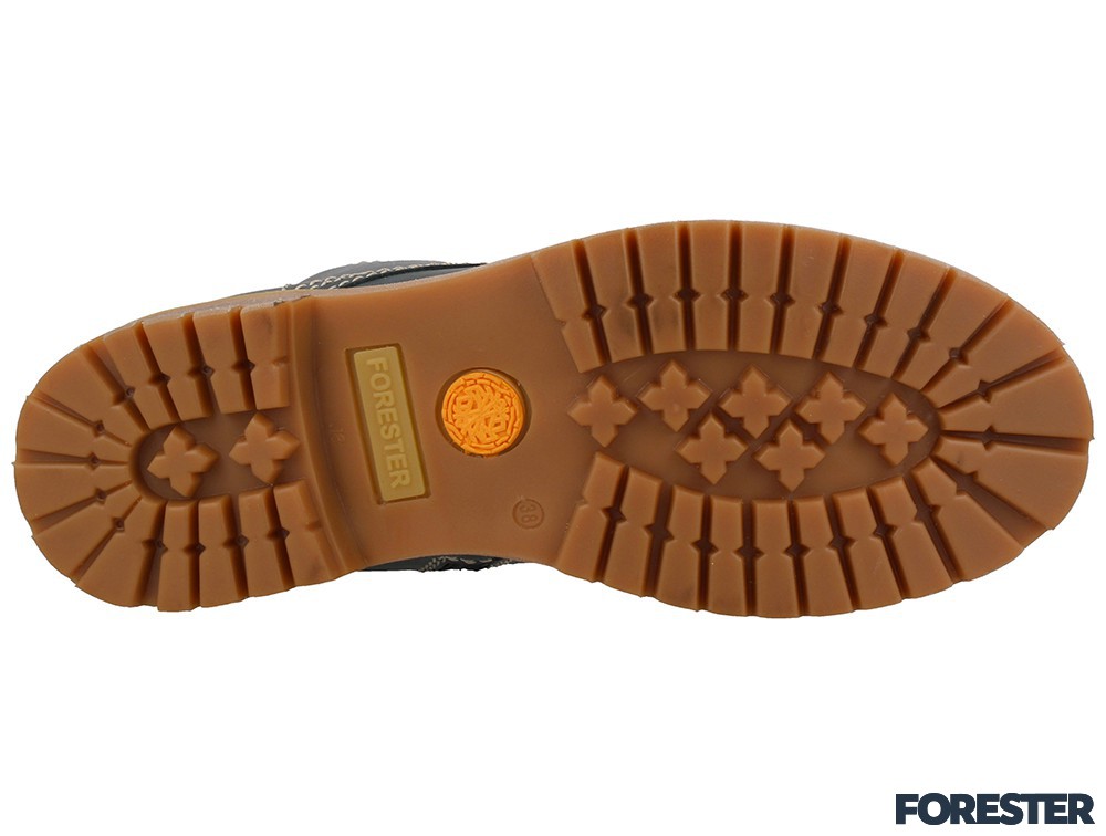 Ботинки Forester 3558-22 Зеленый, Натуральная кожа,Кожа
