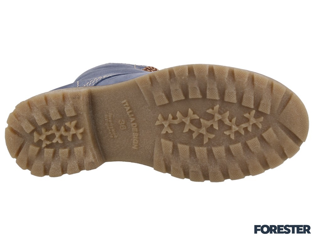 Ботинки на меху Forester Martines 3558-40 Denim Leather 