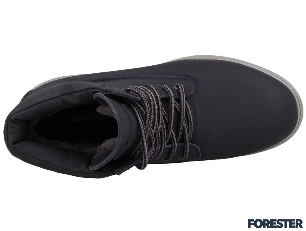 Ботинки Forester 77511-89 Синий, Натуральная кожа,Мех