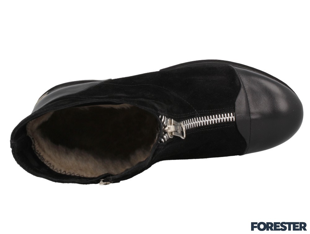 Ботинки Forester 93,63-602 Черный, Замша, Натуральная кожа