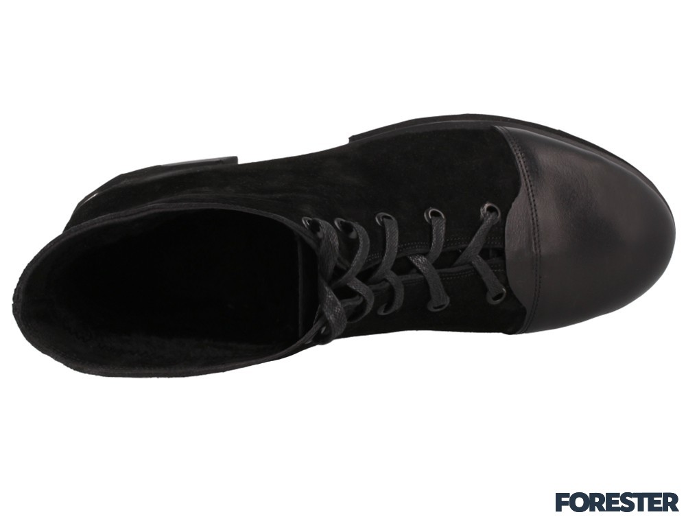 Ботинки Forester 94,66-602/3 Черный, Замша, Натуральная кожа
