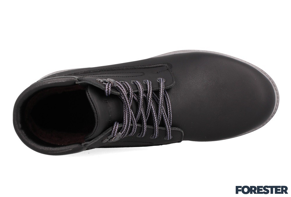 Ботинки на меху Forester 8751-27 Urban Trek Чёрный, Натуральная кожа