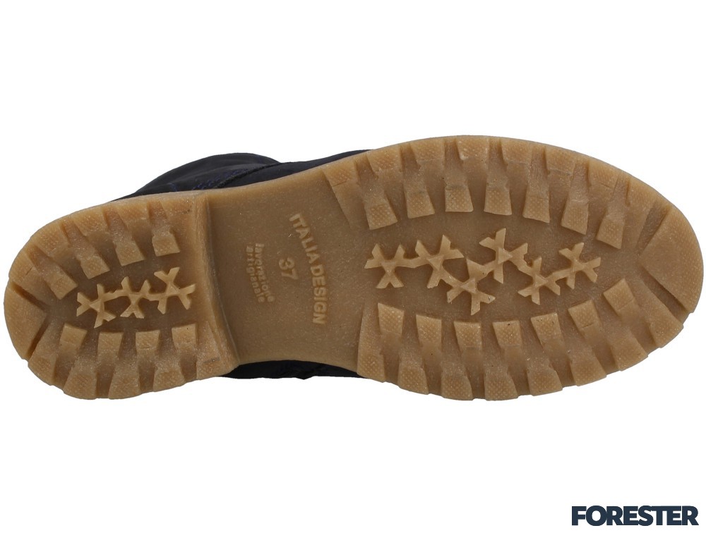 Ботинки Forester 3558-892 Тёмно-синий, Нубук