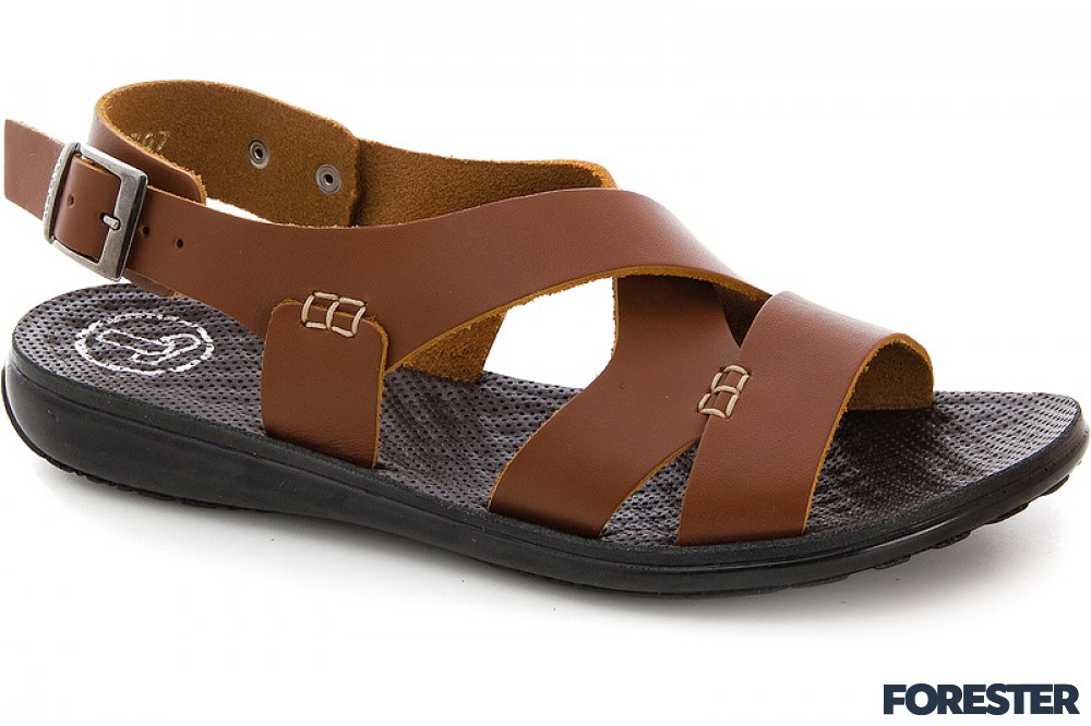 Светло-коричневые сандали Forester 035-3909-74