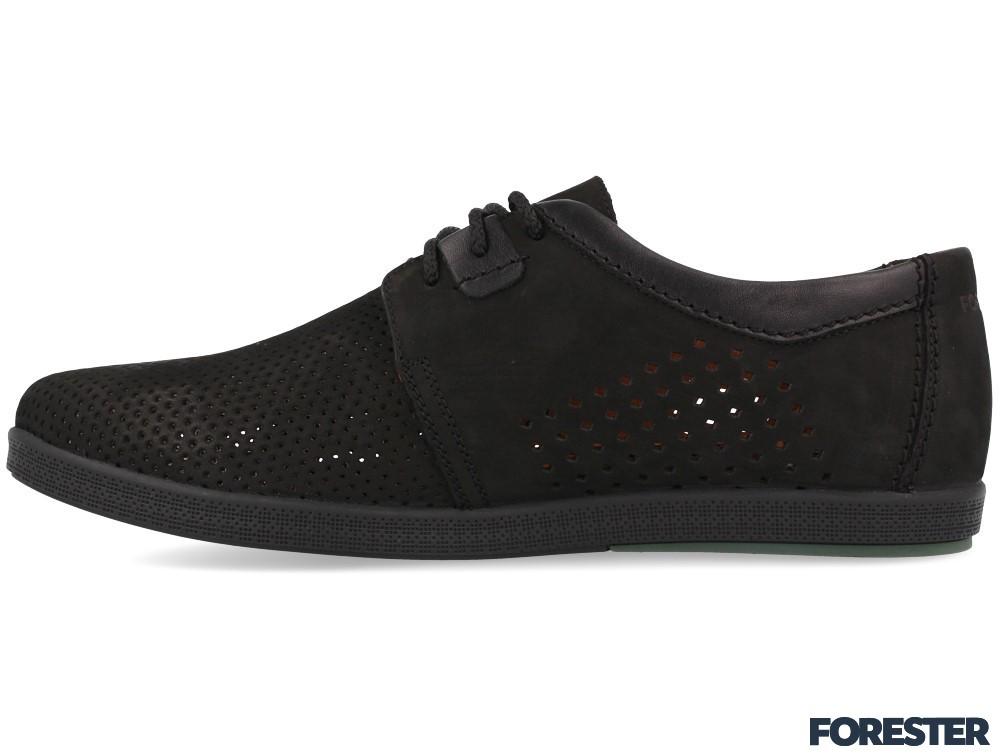 Чорні чоловічі туфлі Forester 701-02