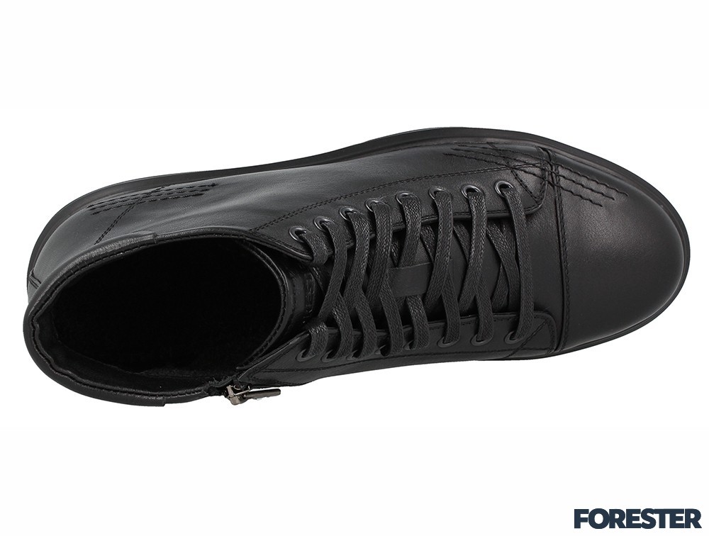 Ботинки Forester Classic Flex 7785-27 Черная кожв