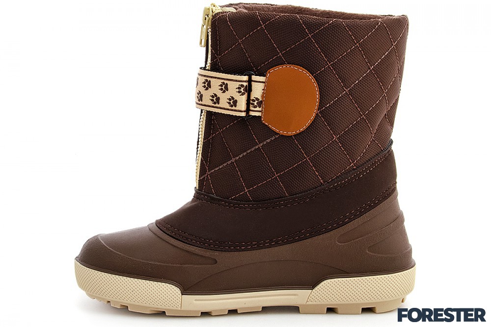 Детские ботинки Forester Snow 95014-45  коричневые