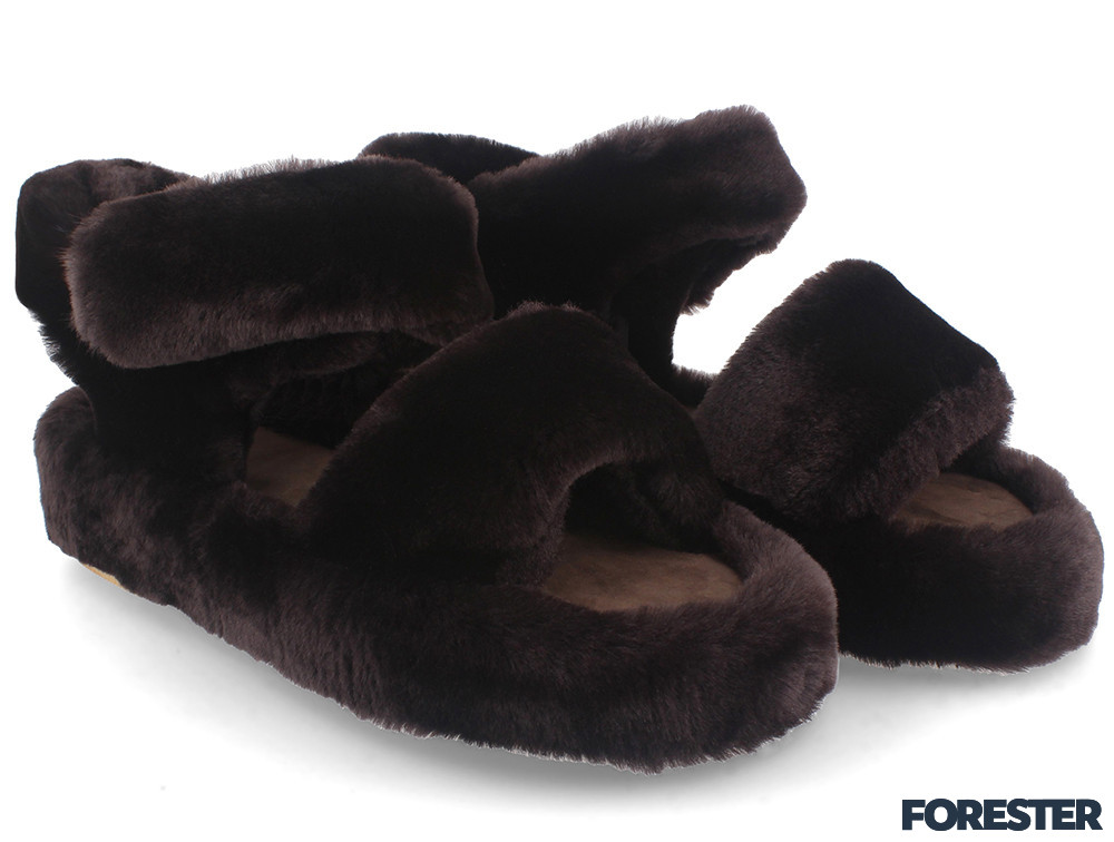 Женские босоножки Forester Fur Sandals 1095-245
