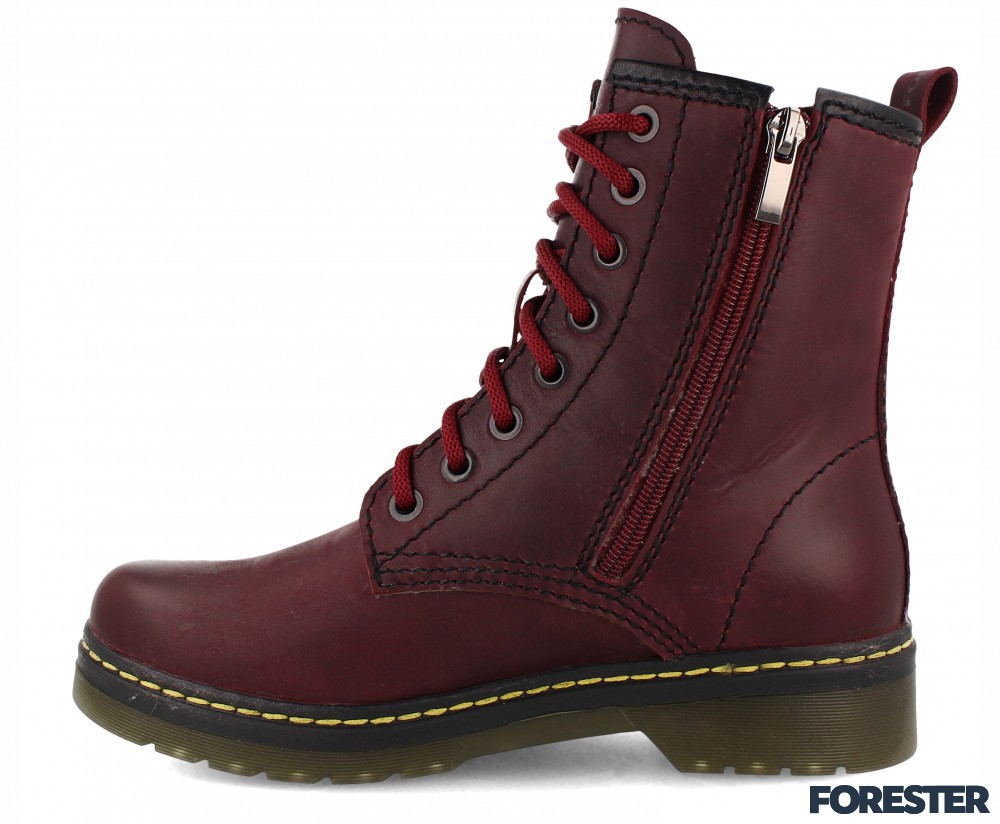 Женские ботинки  Forester Martins 1460-482 Bordeau