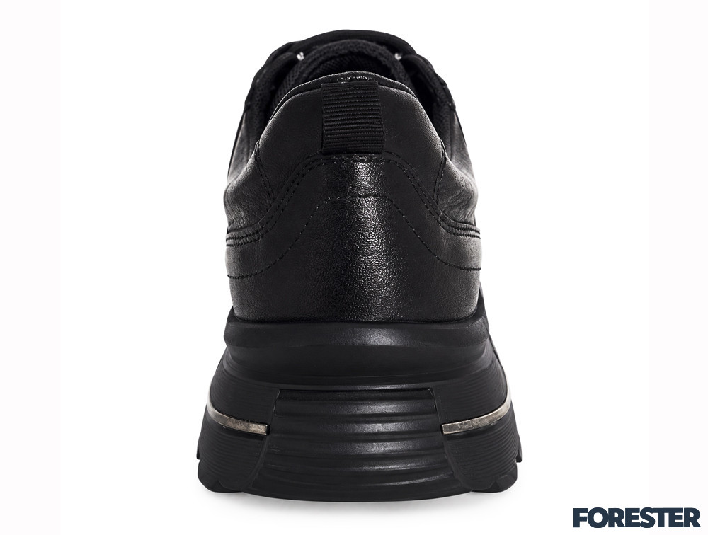 Кожаные черные кроссовки Forester K.Paolo L5250-27