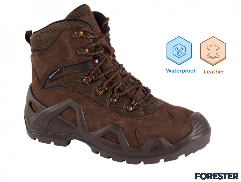 Мужские берцы Hammer Jack Leopard Kahve Waterproof 1000-23015-45
