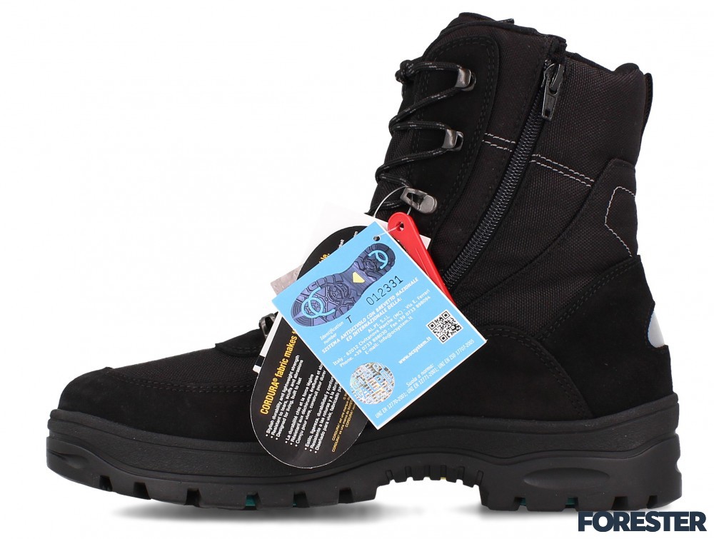 Чоловічі черевики Forester OC System Attiba 53631-27 Black