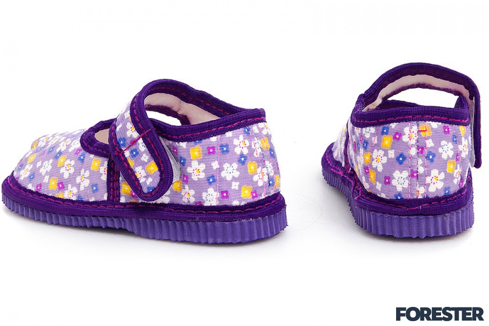 Дитяча текстильна взуття Forester 8451-1 (фіолетовий)